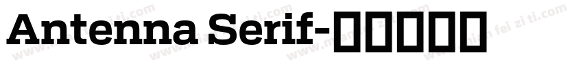 Antenna Serif字体转换